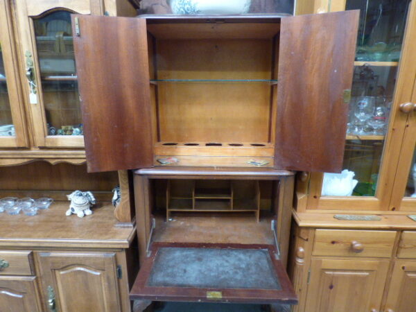 Antique Drinks Cabinet / Bureau - Image 3