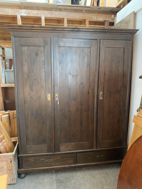 Antique Triple Wardrobe