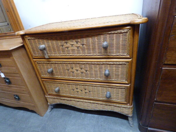 Wicker Chest Of Drawers