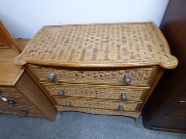 Wicker Chest Of Drawers - Image 3