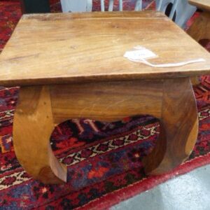 Mango Wood Small Side Table / Stool