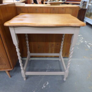 Barley Twist Painted Side Table