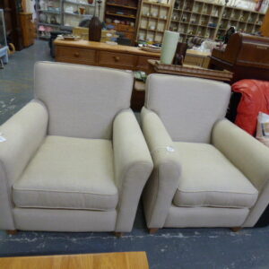 Fabric Armchair - Choice Of 2