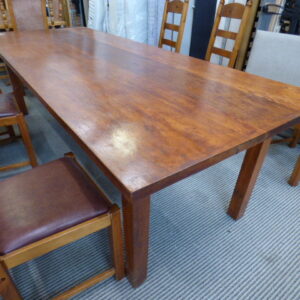 Long Dark Wood Table