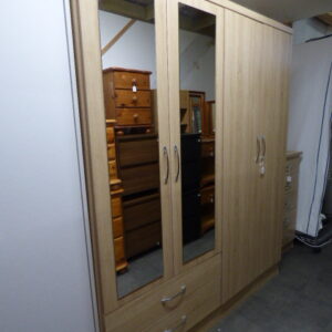 4 Door Wardrobe