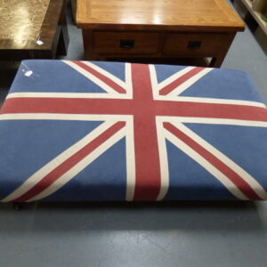 Union Jack Footstool